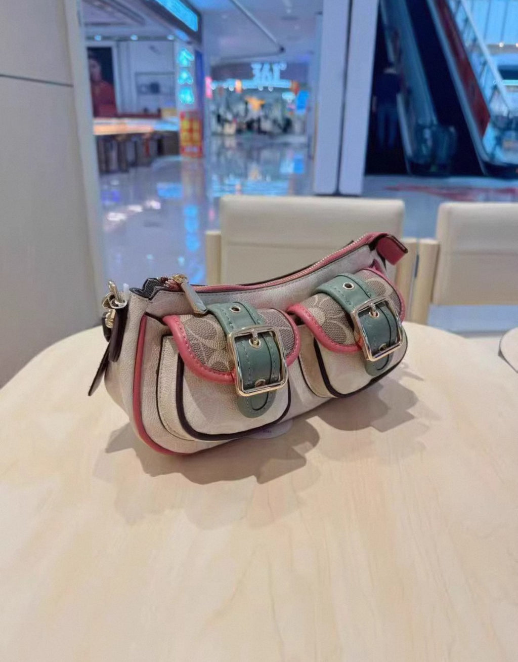 Baguette Multicolour Design Bag