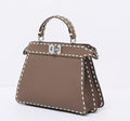 Accordion Top Grain Leather Bag