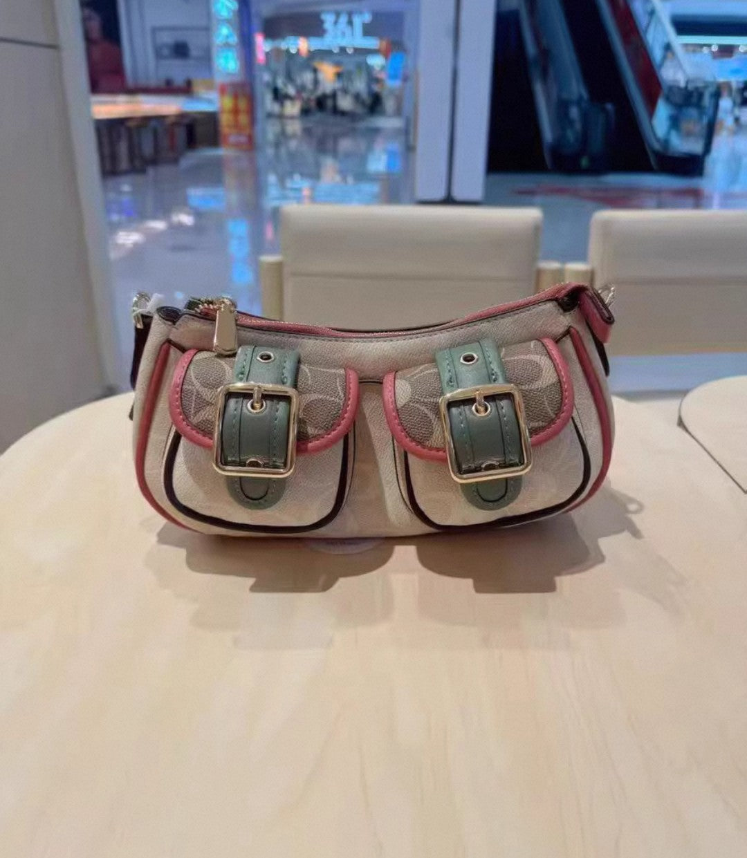 Baguette Multicolour Design Bag